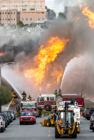 Gas line explosion in SF v2